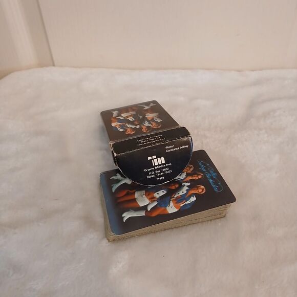 Vintage 1978 NFL Dallas Cowboy's Cheerleader Full Deck Playing Cards USA Made - Picture 5 of 5